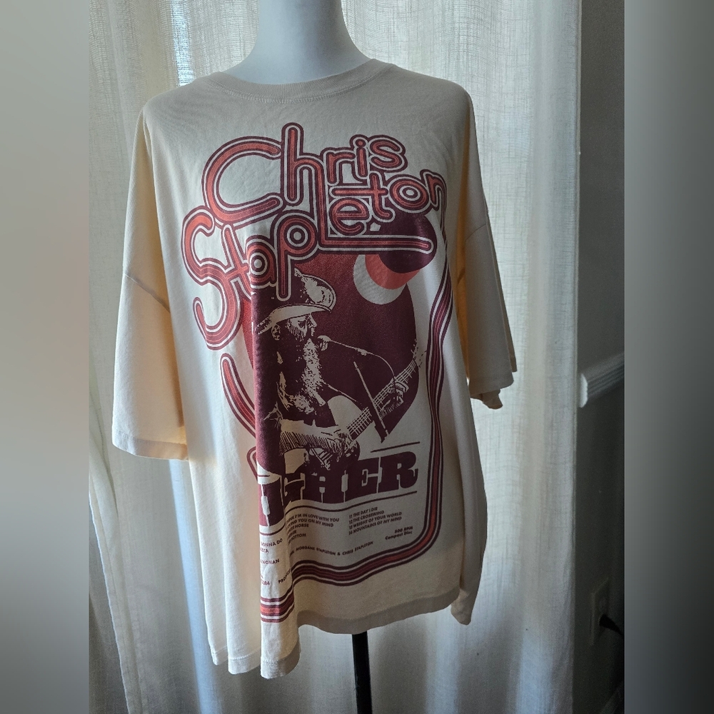 NWOT Daydreamer Chris Stapleton Higher Tour OS Tee - Picture 4 of 10